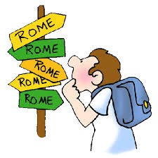 vele wegen gaan naar Rome